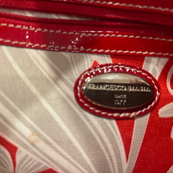 Francesco Biasia Red Patent Leather Purse - Picture 4 of 4